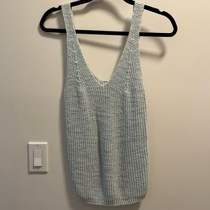 Madewell knit crop top.